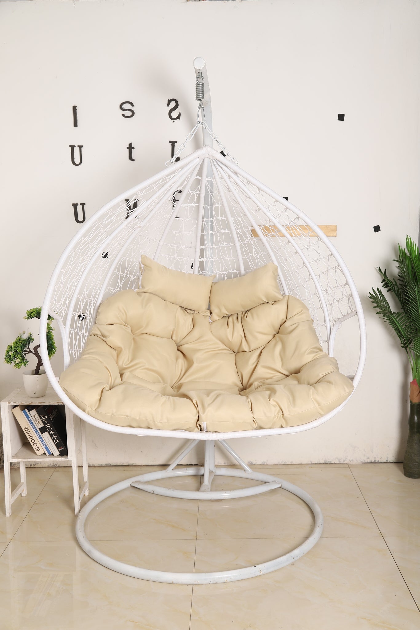 Living Room Double Seat Hanging Chair Outdoor Hanging Chair Double